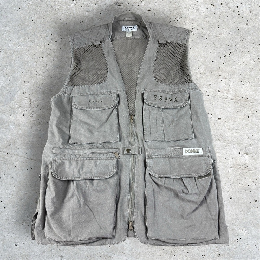 Domke Photogs Photography Vest Zip Jacket Men's Large Outdoors Camera Fishing